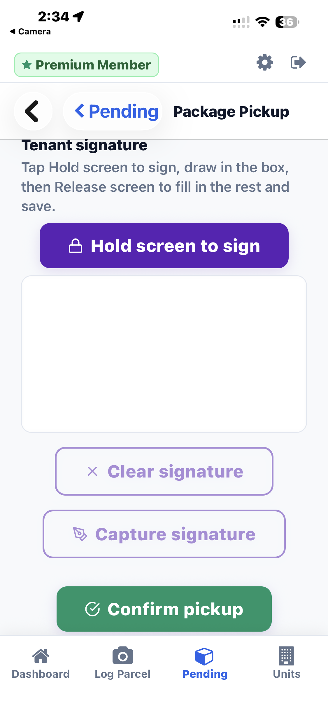 Digital signature capture